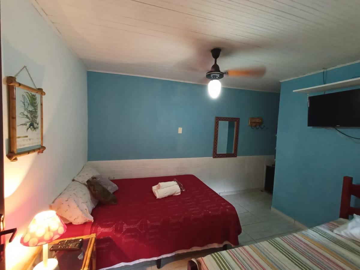 Hospedagem Recanto Dos Ties Apartment Vila do Abraao Bagian luar foto