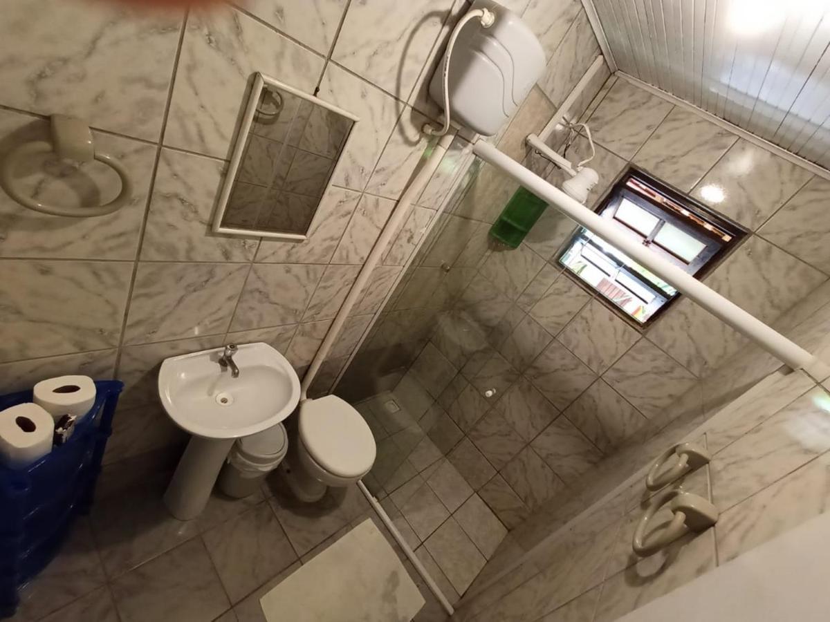 Hospedagem Recanto Dos Ties Apartment Vila do Abraao Bagian luar foto