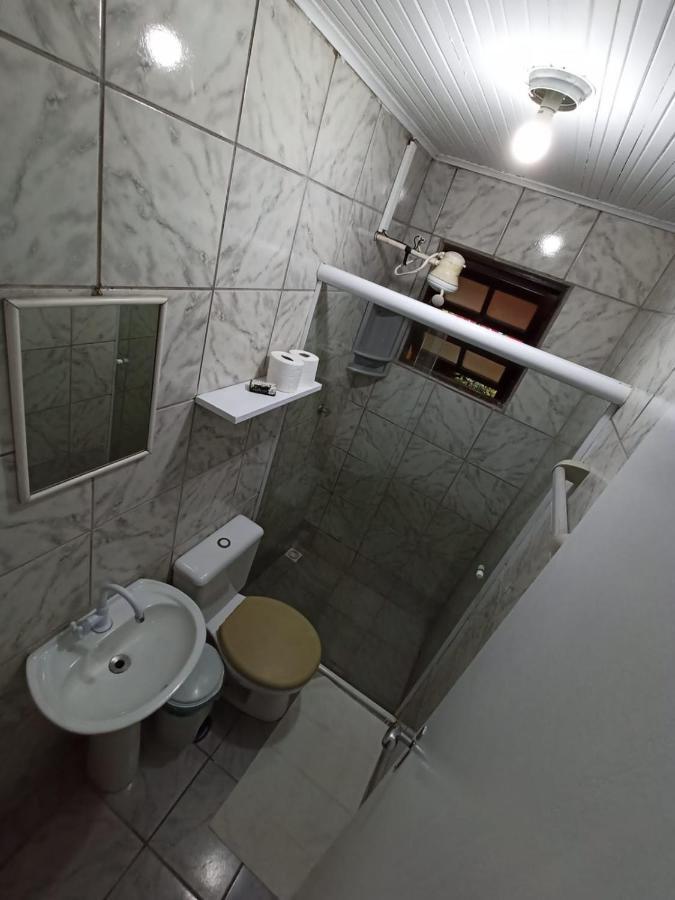 Hospedagem Recanto Dos Ties Apartment Vila do Abraao Bagian luar foto