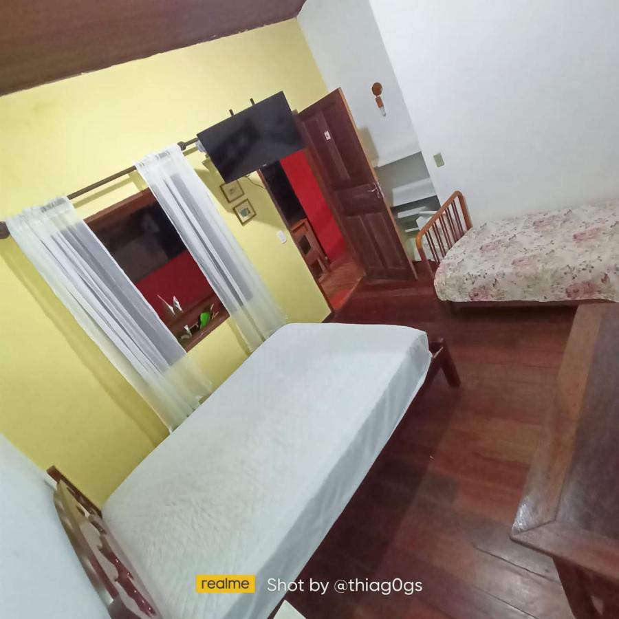 Hospedagem Recanto Dos Ties Apartment Vila do Abraao Bagian luar foto